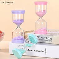 VIO 1PC 3/5/10/15/30 Minutes Colorful Sandglass Children Kid Gift Toy Sand Timer Hour Glass Home Dec