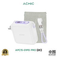 [รับประกัน2ปี] ACMIC APC15-01PD PRO PowerBank 15000mAh พาวเวอร์แบงค์ Adapter ชาร์จเร็ว PD20W QC3.0 ม