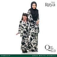 BAJU KURUNG QUEENY RAYA SABELLA SET IBU DAN ANAK