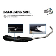 Espada Open Exhaust Pipe Racing E7 cutting std - Y16ZR Y16z Y16 (28mm/ 30 mm/32 mm)