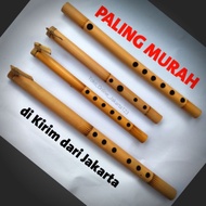 Seruling bambu dangdut lubang 6 Suling lubang 4 Suling Sunda