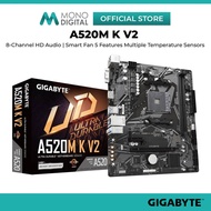 GIGABYTE A520M K V2 AM4 MOTHERBOARD COMBO PROCESSOR AMD AM4 RYZEN 5 5500 / AMD AM4 RYZEN 5 5600G - M