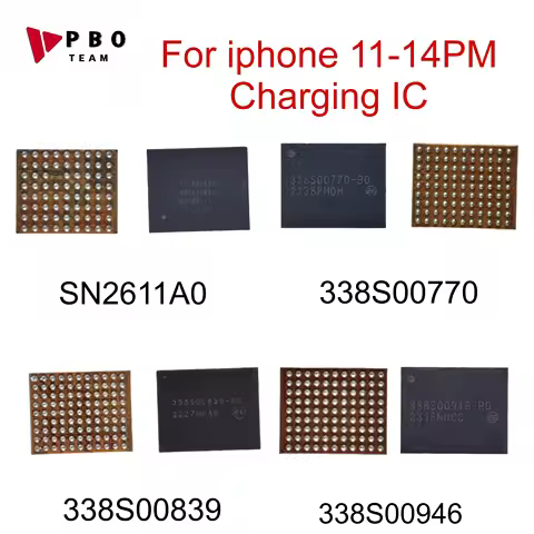 3-10PCS 338S00946 338S00839 338S00770 B0 SN2611A0 TIGRIS T1 Charging IC Chipset For iphone 11 12 Pro