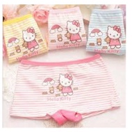 3pcs Boxer Hello Kitty Girl Boxer Girls Underwear Spender Underwear Seluar Dalam Budak Perempuan Spe