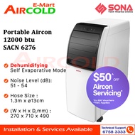 Sona Portable Aircon 12000 btu SACN 6276