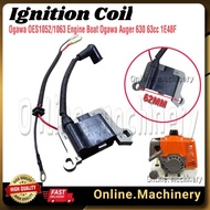 Plug Coil Ignition Coil Ogawa OES1052/1063 Engine Boat Ogawa Auger 630 SH630E 63cc engine 1E48F Coil