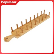 1/2Pcs Wooden Taco Holder Stand for 8 Tacos Burritos Taco Shell Holder Mexican Rolls Pancake Stand T