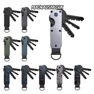 MAINAUSHUI6K Key Organizer, Holds 2-6 Keys Minimalist Key  Holder, Innovative Metal with Screwdriver