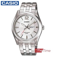 Casio Standard นาฬิกาข้อมือสุภาพบุรุษ สายสแตนเลส รุ่น MTP-1335D-7AVDF - สีเงิน