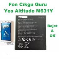 Yes battery Yes Altitude Battery Fon Cikgu Guru YES Altitude M631Y Bateri , BL242 , LENOVO K3 A6000 