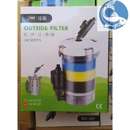 Sunsun Tank Filter LW-603B and HW-603B(6W - 400Lit/H, 165x165x295mm, Fi12)