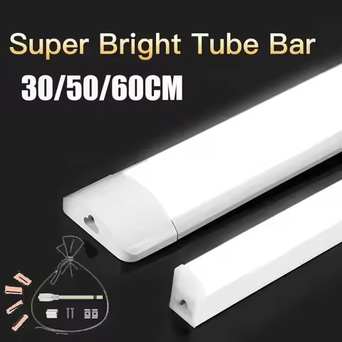 Led Tube 30cm T5 T8 Light For Home 220V Led Lamp Tube Bar 10W 20W Cold White Warm Whtie 4ft Led Tube