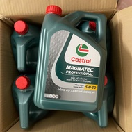 [HÀNG CHÍNH HÃNG] Dầu Nhớt Ô Tô Castrol Magnatec Professional A5 5W30 API SP ACEA A5/B5 4L - Mẫu Mới