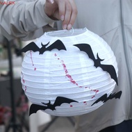 VALEX Halloween Paper Lantern, Night Lamp Foldable Halloween Ghost Glowing Lantern, Portable Lantern