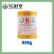 BIOGREEN OKID OATMILK 850G