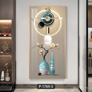 Living Room Decorative Paintings Vertical Version Entrance Light Luxury Entrance Aisle Modern Painti