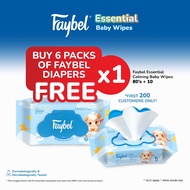 [FREE GIFT] Faybel Essential Wet Wipes 80+10S