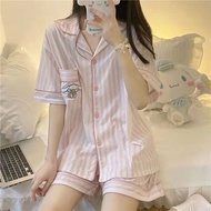 Pajamas Ladies Pajamas Ladies Pajamas Ladies Pajamas Women Short-Sleeved Shorts Japanese Cute Cartoo