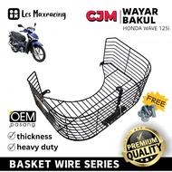 BAKUL BESI HONDA WAVE125 i / Iron Wire Basket Honda Wave125 i (TAK SESUAI HONDA WAVE 125 i V1 / WAVE