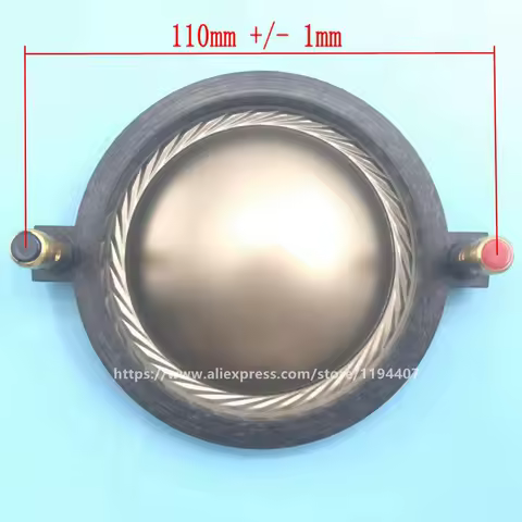 Diaphargm For 75ED36-8LM 74.5mm Beta Three Repair Kit 74.46mm Pure Flat Aluminum wire 16 or 8ohm