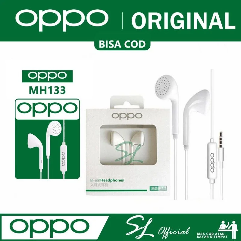 Headset Ori Oppo Reno 6 5g - Reno 6 4G - Reno 6 Pro - Reno 5F  - Reno 5 - Reno 4F - Reno 4 Headset O
