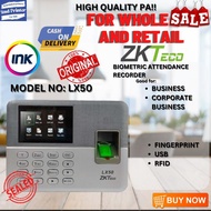 ZKTeco LX50 Biometrics Fingerprint Time Attendance Machine Household Security Systems Bundy Clock Ti