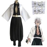 Sanemi Anime Costume Shinazugawa Genya Kimono Kendo Suit