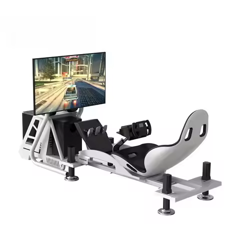 Motorsport emulator car driving Sim rig school racing training emulator