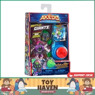 [sgstock] Akedo 14287 Ultimate Arcade Warriors Giants Mini Battling Action Figures Ready, Fight, Split Strike-Drillborg