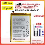 2022ใหม่ Li3849T44P8h906450แบตเตอรี่สำหรับ ZTE ใบมีด A6 A0620/A6 Lite A0622/Voyage 5/Voyage 5Plus/Nu