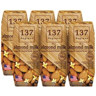 137 degrees Almond Milk Original 137 ดีกรี นมอัลมอนด์ รสออริจินอล 180ml. x 6กล่อง