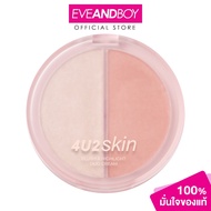 4U2-Skin Blush & Highlight Duo Cream (12g.) Four Youtube Highlighter