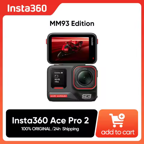 Insta360 Ace Pro 2 MM93 Bundle: 8K Waterproof Action Cam, Leica-Collab, 1/1.3" Sensor, Dual AI Chip!