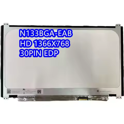 13.3" LCD Panel For Lenovo U330 U330P For Dell Latitude 3310 N133BGA-EAB LP133WH2-SPB6 CLAA133WB03 L