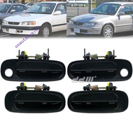 [Stok Sedia] (Hitam) Pemegang Luar Pintu Untuk Toyota Corolla SEG AE110 AE111 EE110 EE111 1996-2002