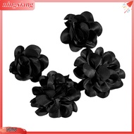 Ningxiang Bohemian Bông tai hoa lớn làm bằng tay quá khổ phóng đại Bông tai hoa treo vải hoa đồ tran