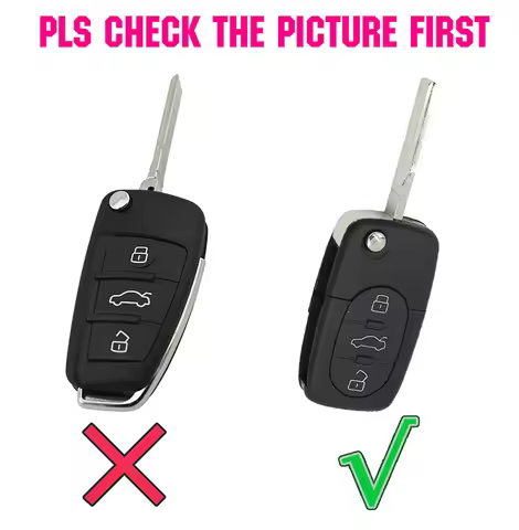 AX For Audi A2 A3 S3 A4 S4 RS4 A6 S6 A8 S8 TT Roadster Cabriolet 1997-2006 3 Button Silicone Car Rem