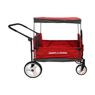RADIO FLYER 大熊座四合一折疊拖車 紅色