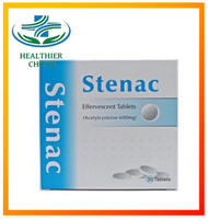 Stenac Effervescent Tablets 600mg / Acetylcysteine 600mg