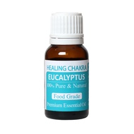 Healing Chakra Eucalyptus Edible High Quality 100% Pure Essentials Aroma Oil Food grade(15ml)