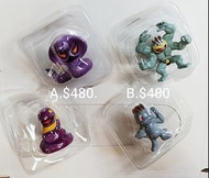 Pokémon 原裝正版 Auldey Tomy 任天堂  double figure set 5 pokemon