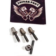 6 x 6 Exhaust Bolt 10 Bolt Plus 10 Nut Plus M10 Cap Nut