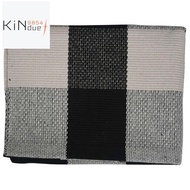 Cotton  Plaid Rugs, Check Rug,23.6Inch x35.4Inch,Checkered Outdoor Rug,Outdoor Plaid Doormat For Kit