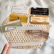 Mockup Cheque Cek Hantaran Acrylic Plate Souvenir Flight Ticket Mockup