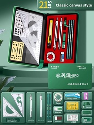 HERO | Professional Drawing Tool Kit with Compass and Ruler Set for Architecture and Civil Engineeri