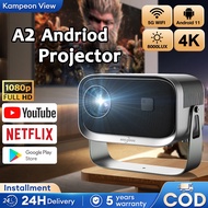 Portable Projector Mini 4K WIFI Bluetooth Support USB Netflix/YouTube Projector