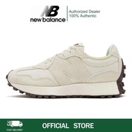 Original 100% New Balance 327 Ws327fb Running Shoes Sea Salt White
