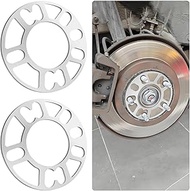 2PCS 3mm Car Wheel Spacers,Hubcentric Wheel Spacers for PCD 98-120mm 4 or 5 Cam Lugs & 4x100/4x114.3
