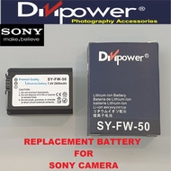 SONY FW-50 REPLACEMENT BATTERY BY DIVIPOWER