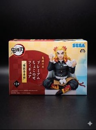 鬼滅之刃 SEGA 飯糰 壓泡麵 坐姿 景品 玩具 模型 煉獄杏壽郎 | Demon Slayer SEGA Premium Chokonose Figure Kyojuro Rengoku (JP 
